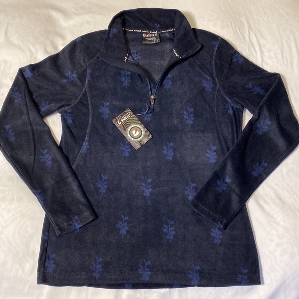 NWT Killtec Microfleece 1/4 Zip-Neck Pullover Jacket - Picture 4 of 15